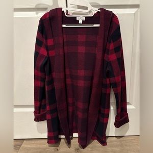 Market & Spruce Hooded Coat/Cardigan